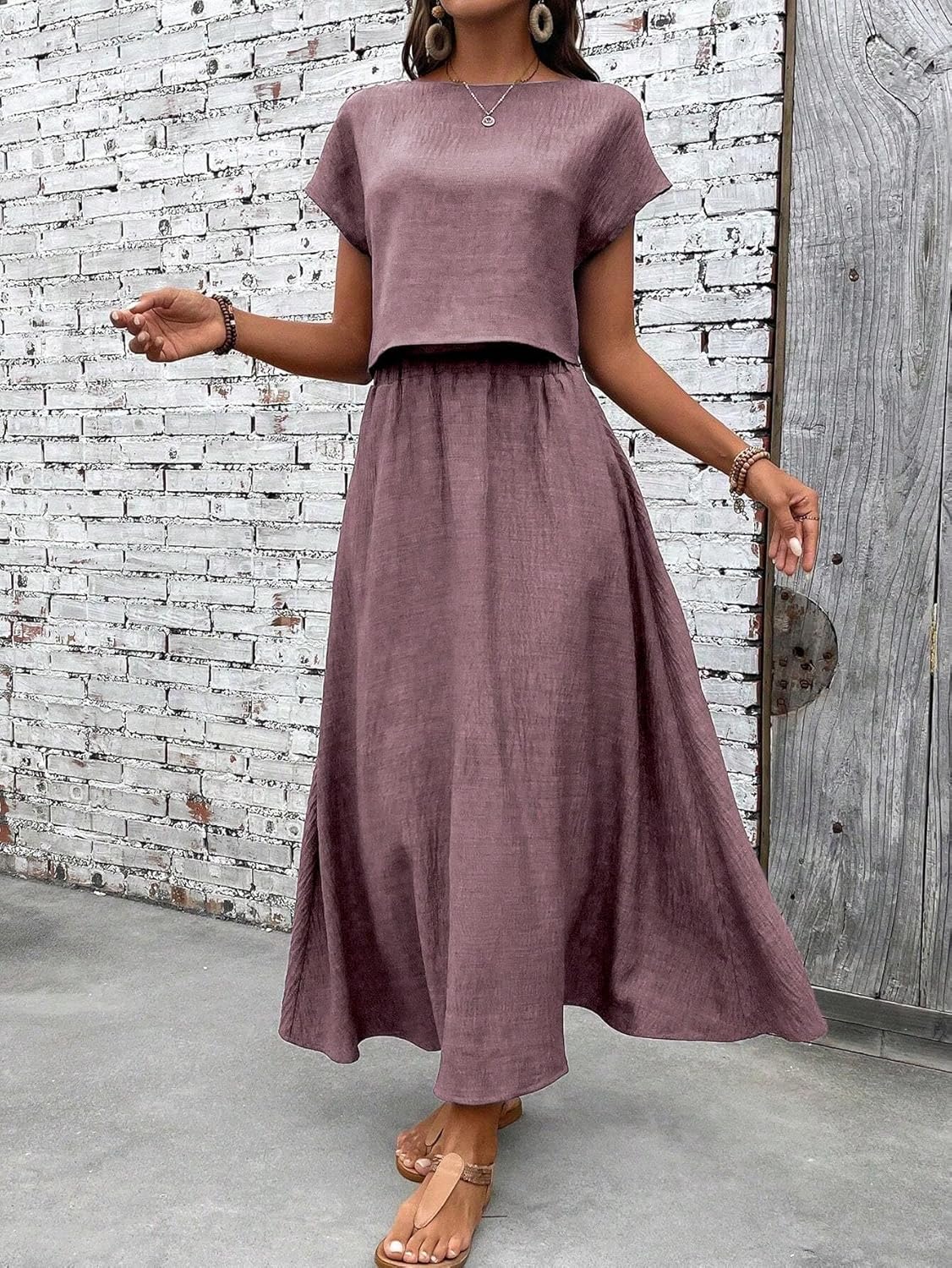 Short Skirt Two Pieces Outfits For for Women