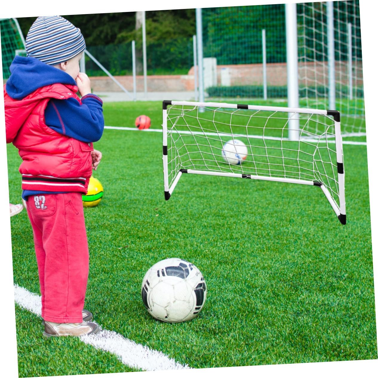 DECHOUS 1Pc Football Net Weather Resistant Soccer Goal Mesh for Outdoor Sports for Backyard and Garden Fun