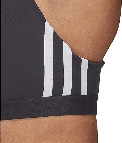 Miniatura 2 de adidas Brasier All Me de malla con 3 franjas para mujer