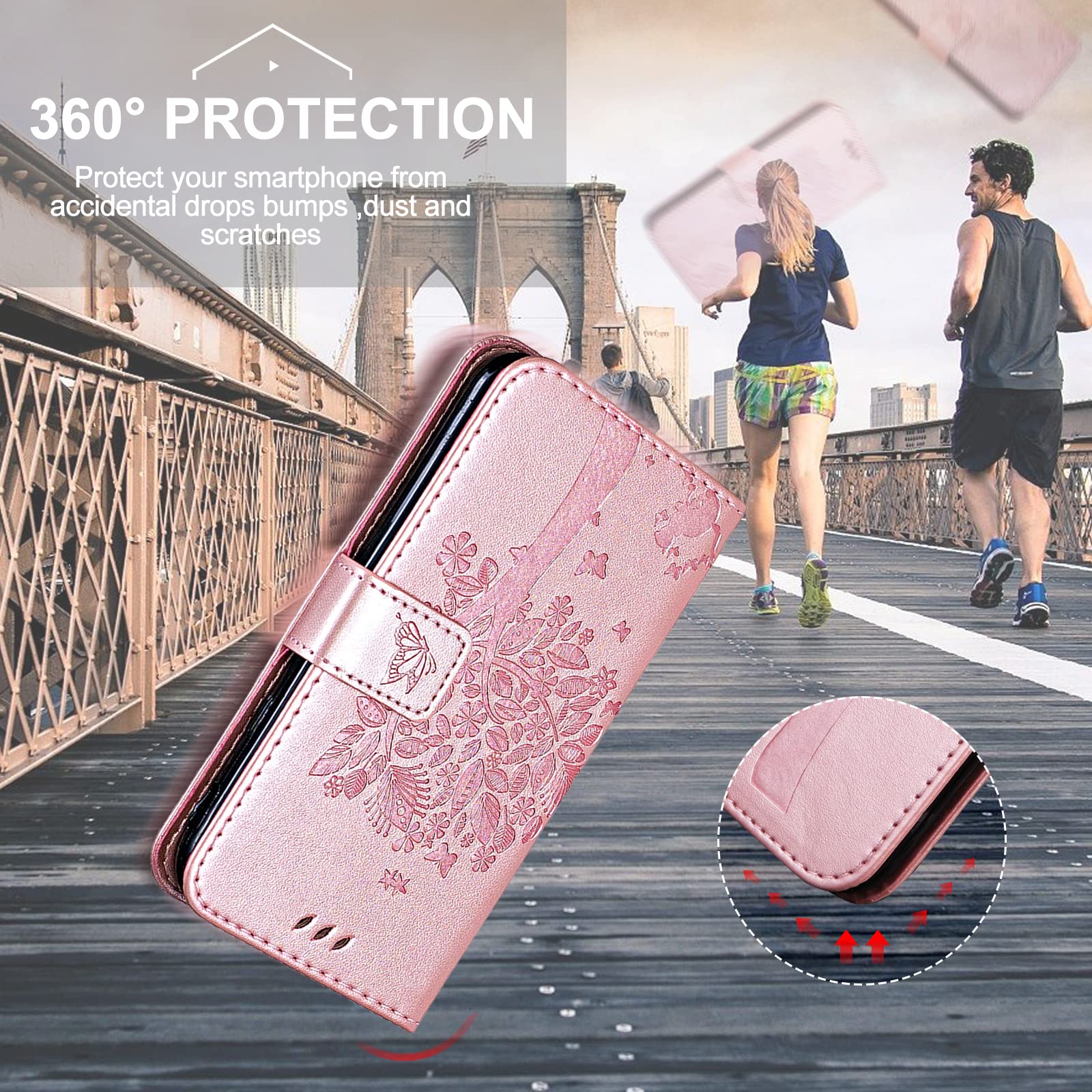 Funda OnePlus Nord 2 5G Funda Libro Plegable Con Soporte Para OnePlus Nord 2 5G – De Cuero Sintético, Magnética Y Con Qi Funda Kindle 4