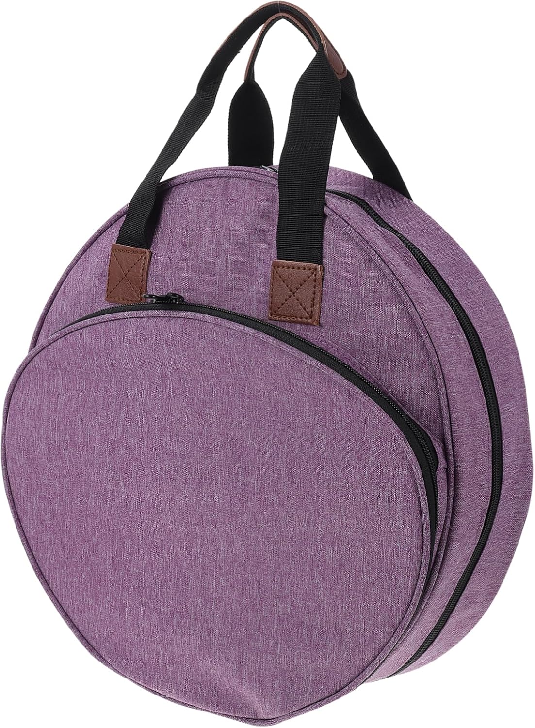 Uonlytech Embroidery Storage Bag for Knitting and Sewing Tools Portable Organizer Handles Grey for Craft Supplies and Travel