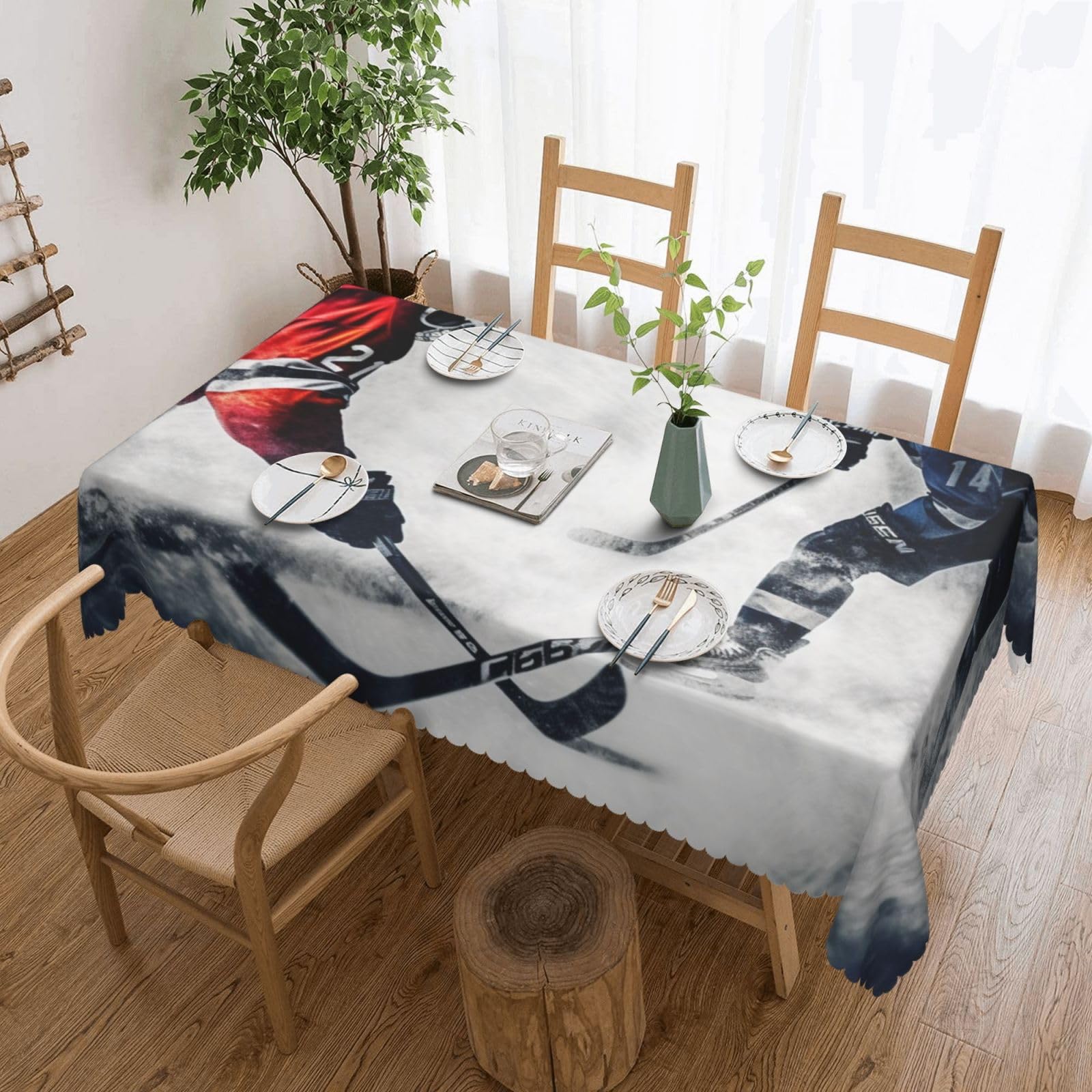 Nappe de hockey sur glace rectangle 137x183cm imperméable
