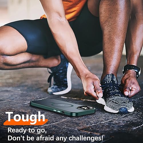 Miniatura 63 de Red2Fire Funda magnética fuerte para iPhone 12 Pro Max [compatible con MagSafe] con 2 unidades [protector de pantalla de vidrio templado] Funda