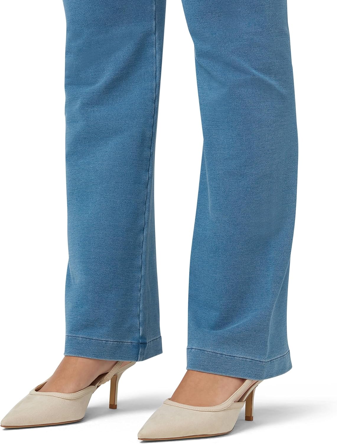 HUE Women's Super Soft Stretch High Rise Straight Leg Denim Leggings - Image 5