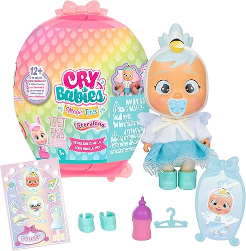 Vista 2 de Cry Babies Magic Tears - Serie Dress Me Up 9 sorpresas, accesorios, muñeca sorpresa Wave 1