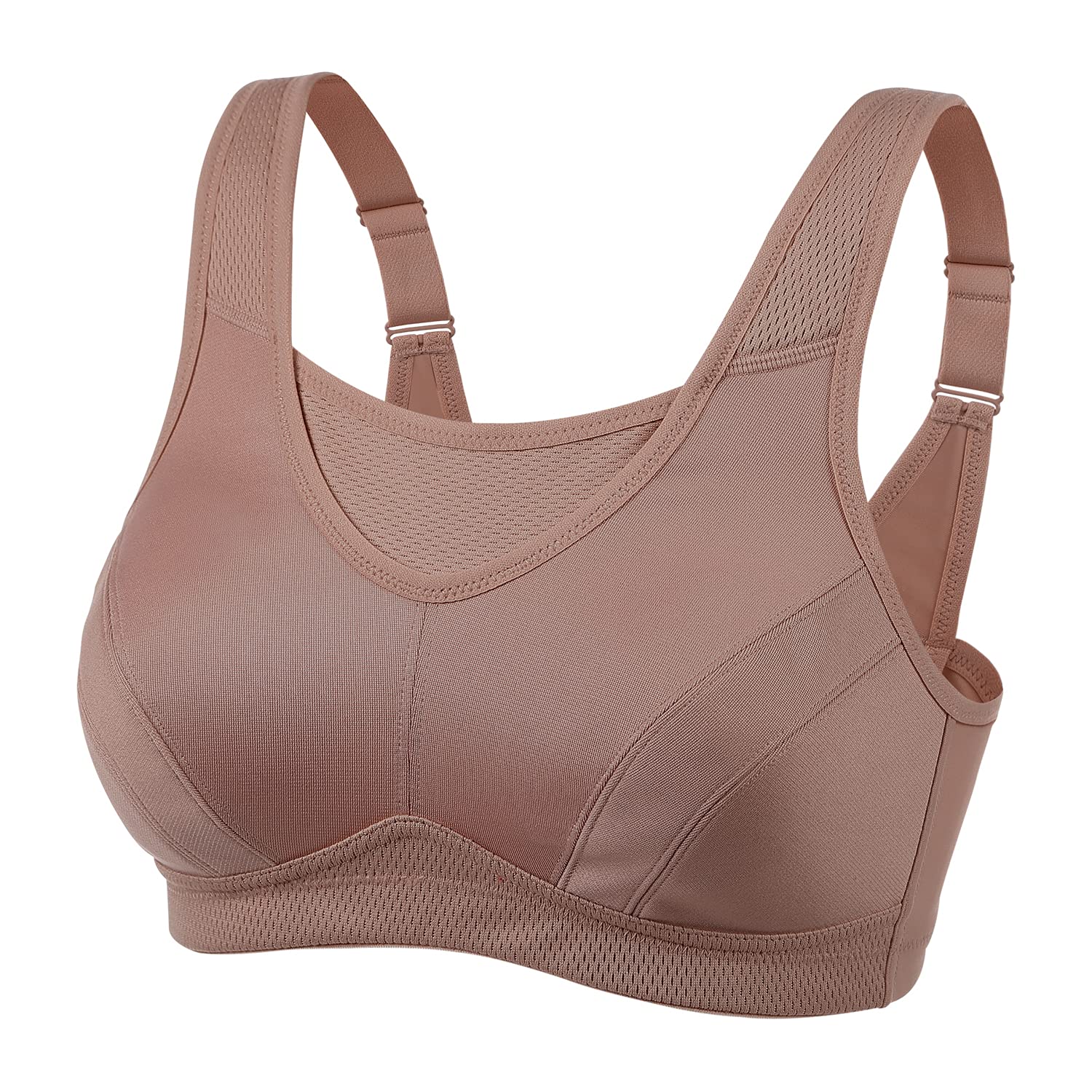 WingsLove Women’s High Impact Comfort Full Support Non Padded Sport Bra — view 12