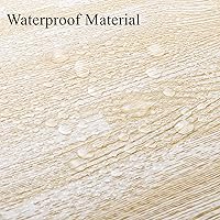 Vista 4 de Tebery 16 piezas de baldosas de madera impresas de 3/8 pulgadas de grosor de espuma EVA rompecabezas alfombra de piso