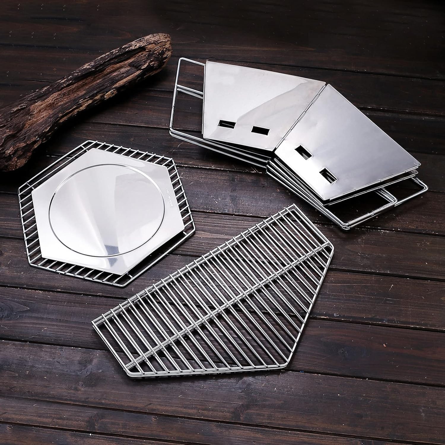 ミニ焚き火台 ソロストーブ スマートグリル ウッドストーブ 組立簡単