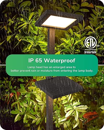 Miniatura 3 de EDISHINE Iluminación de paisaje de bajo voltaje, 5.6W 151LM 3000K 50,000 horas de luces LED impermeables para caminos, iluminación de paisaje al