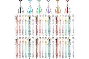6-in-1 Retractable Multicolor Pens