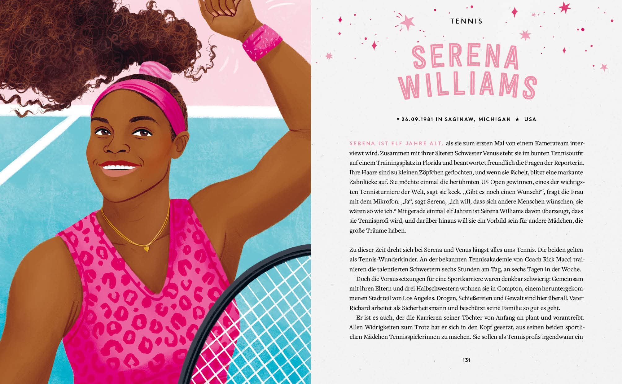 Champions – Sporthelden, die Geschichte schreiben: Williams, Nowitzki, Klopp und Co. – 40 inspirierende Lebensgeschichten zum Vor- und Selberlesen