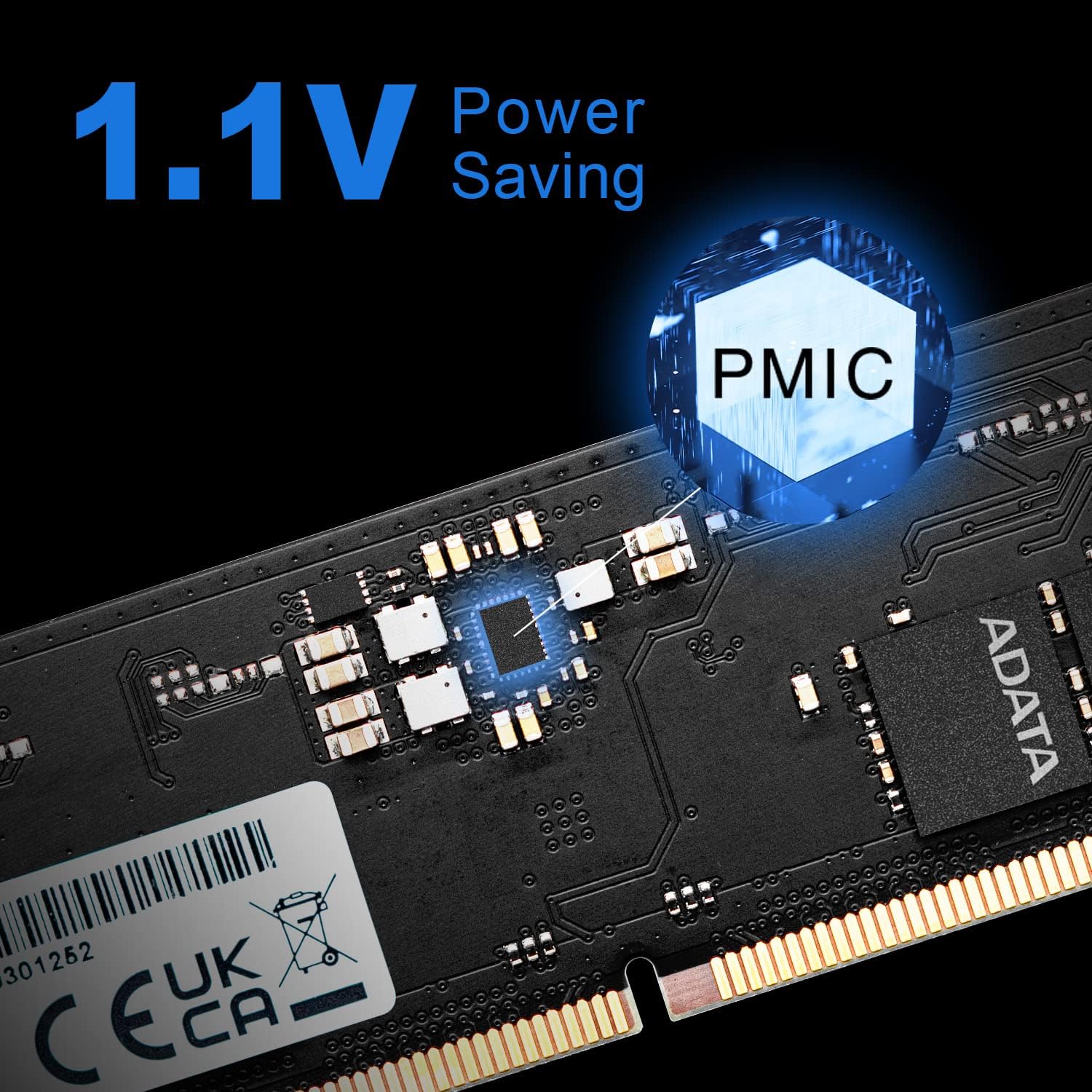 ADATA PC Module 16GB DDR5 U-DIMM 5600 46 AD5U560016G-DT-I