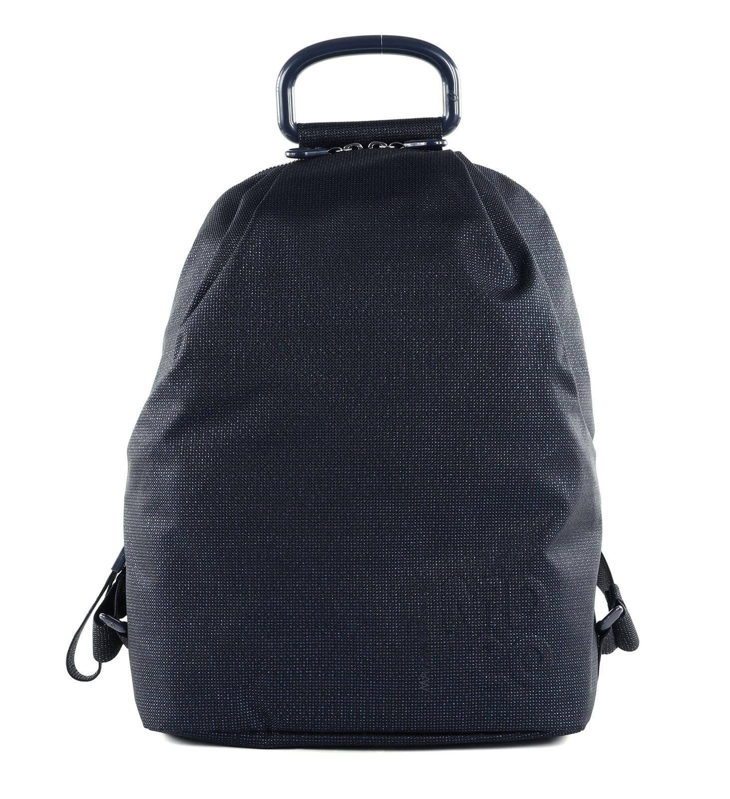 Sac à Dos Mandarina Duck MD20 Lux Navy, Noir Et Bleu, Paillettes, Neuf