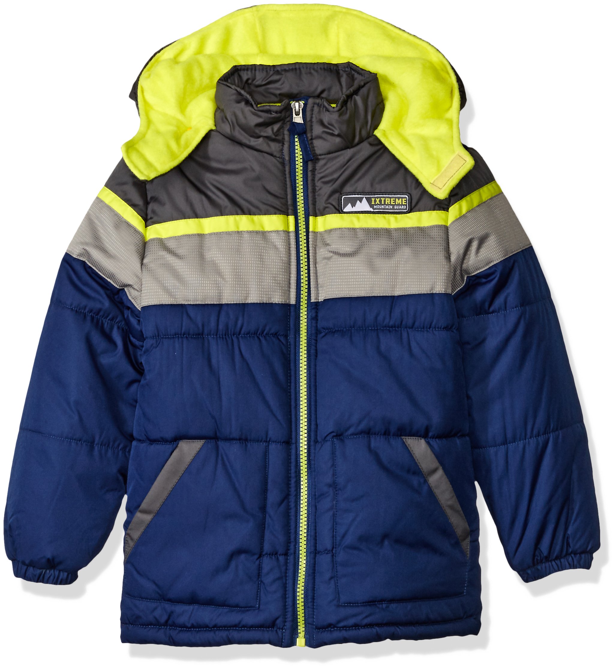 iXtremeBoys Cut & Sew Colorblock Puffer