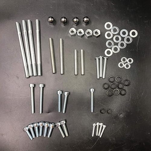 Pernos del motor Studs,Juego de tornillos, motor de gas de 2 tiempos yd100/66cc/80cc, bicicleta motorizada a gas