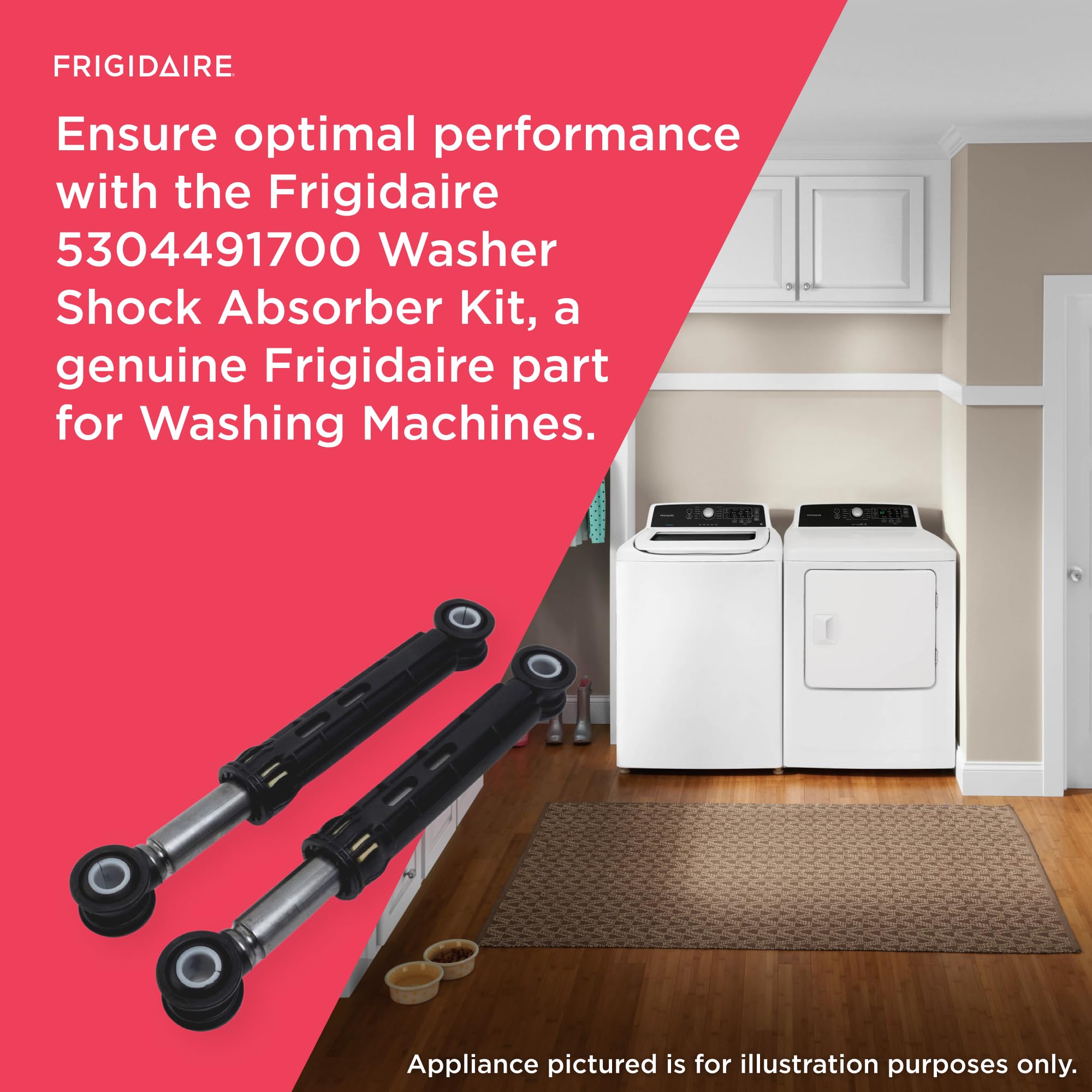 Amazon.com: Frigidaire 5304491700 Washer Shock Absorber Kit for 