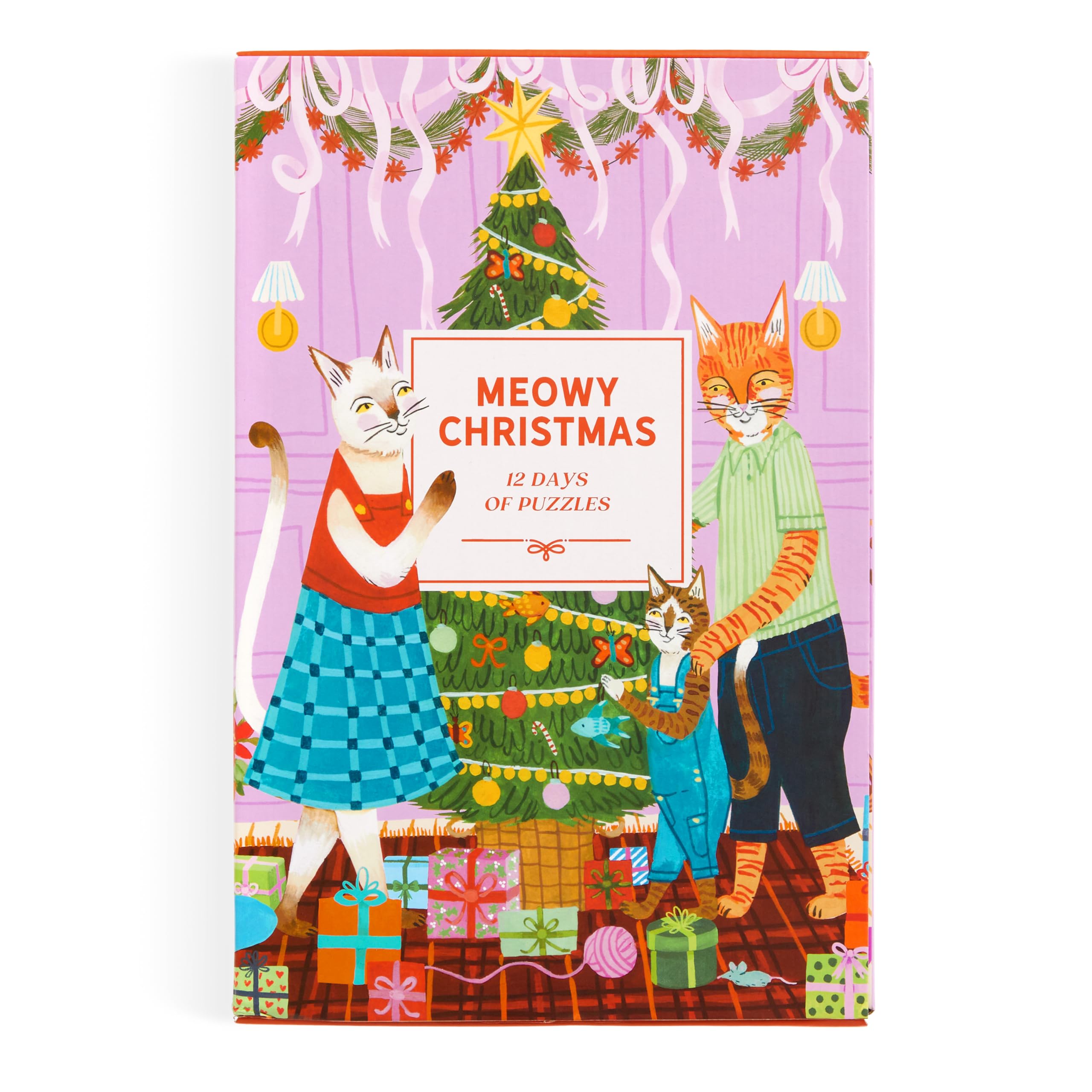 Amazon.com: Galison Meowy Christmas Christmas Countdown – 12 Days