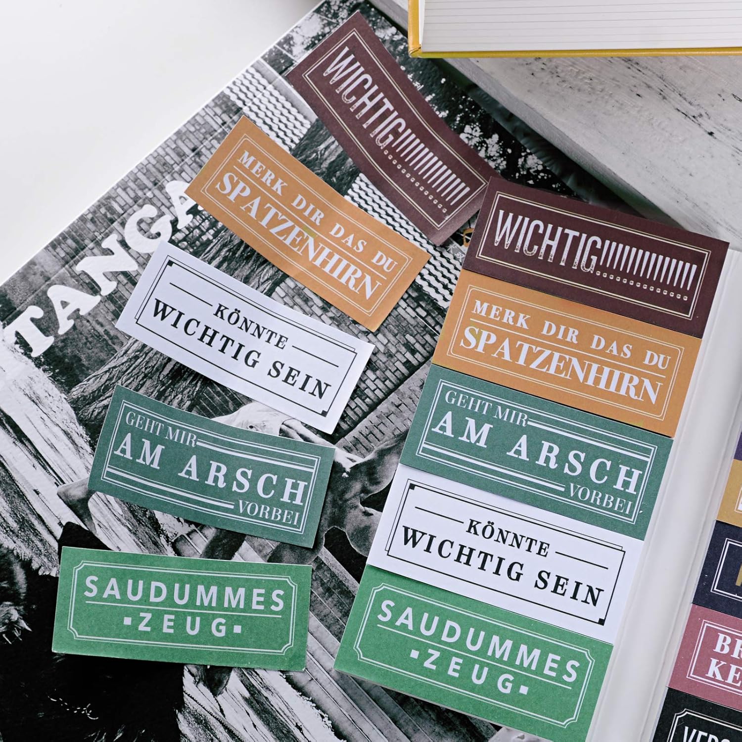 Kreative Haftnotizen: 550 bunte Klebezettel für Studierende und Büro-Gadgets!