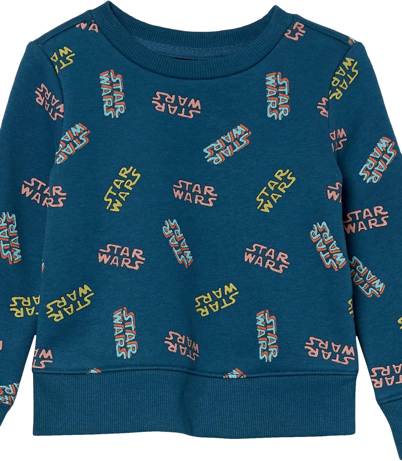 Amazon Essentials Disney | Marvel | Star Wars | Princess Girls and Toddlers' Fleece Pullover Crew Sweatshirt