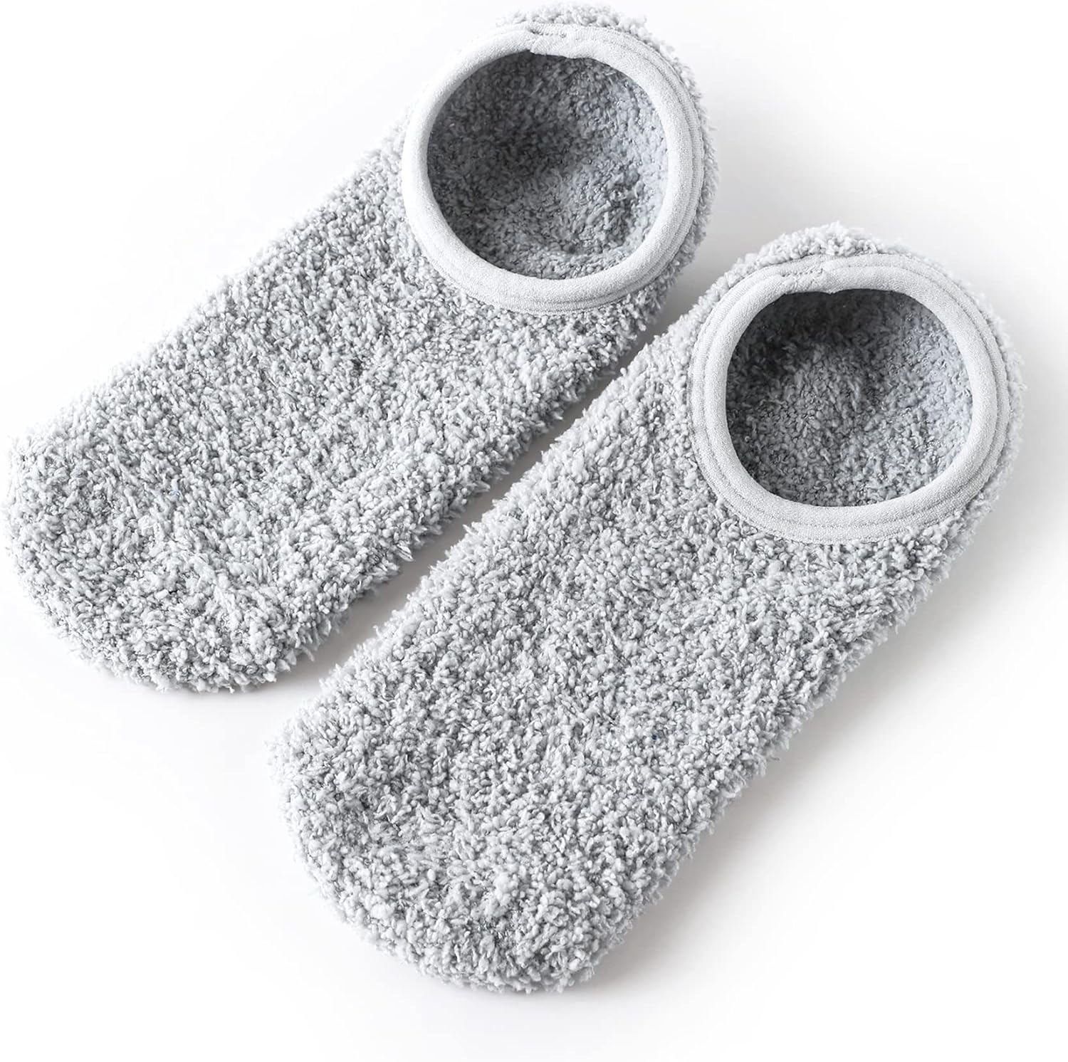 Bevigorio Slipper Socks for Women with Grippers Non Slip Fuzzy Socks with Grips Womens Grippy Grip Hospital Home Gifts - Image 3