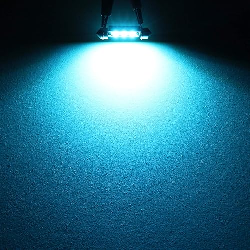 Miniatura 10 de Phinlion - Bombilla superbrillante 578 LED 3030 6-SMD, Festoon 41 mm, 42 mm, bombillas 211-2 212-2 214-2 para el interior del automóvil, domo