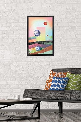 Miniatura 87 de Trends International Abstract Space Wall Poster with Magnetic Frame
