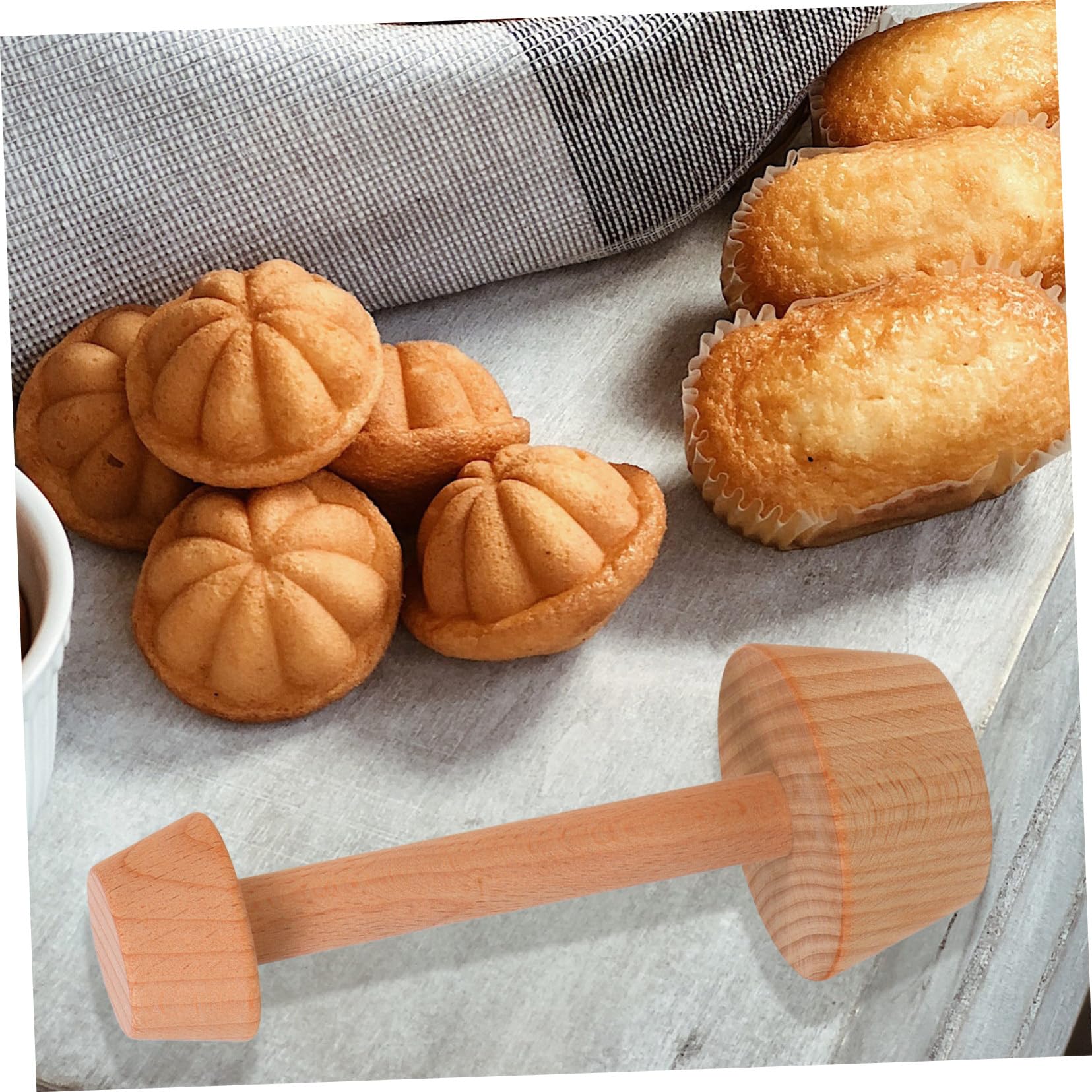 Mikinona 9piezas Moldes De De Madera Antiadherentes Para Tartas Para Hornear Tartaletas y Pasteles Casa De Repostería Para Cocinas Restaurantes y Panaderías