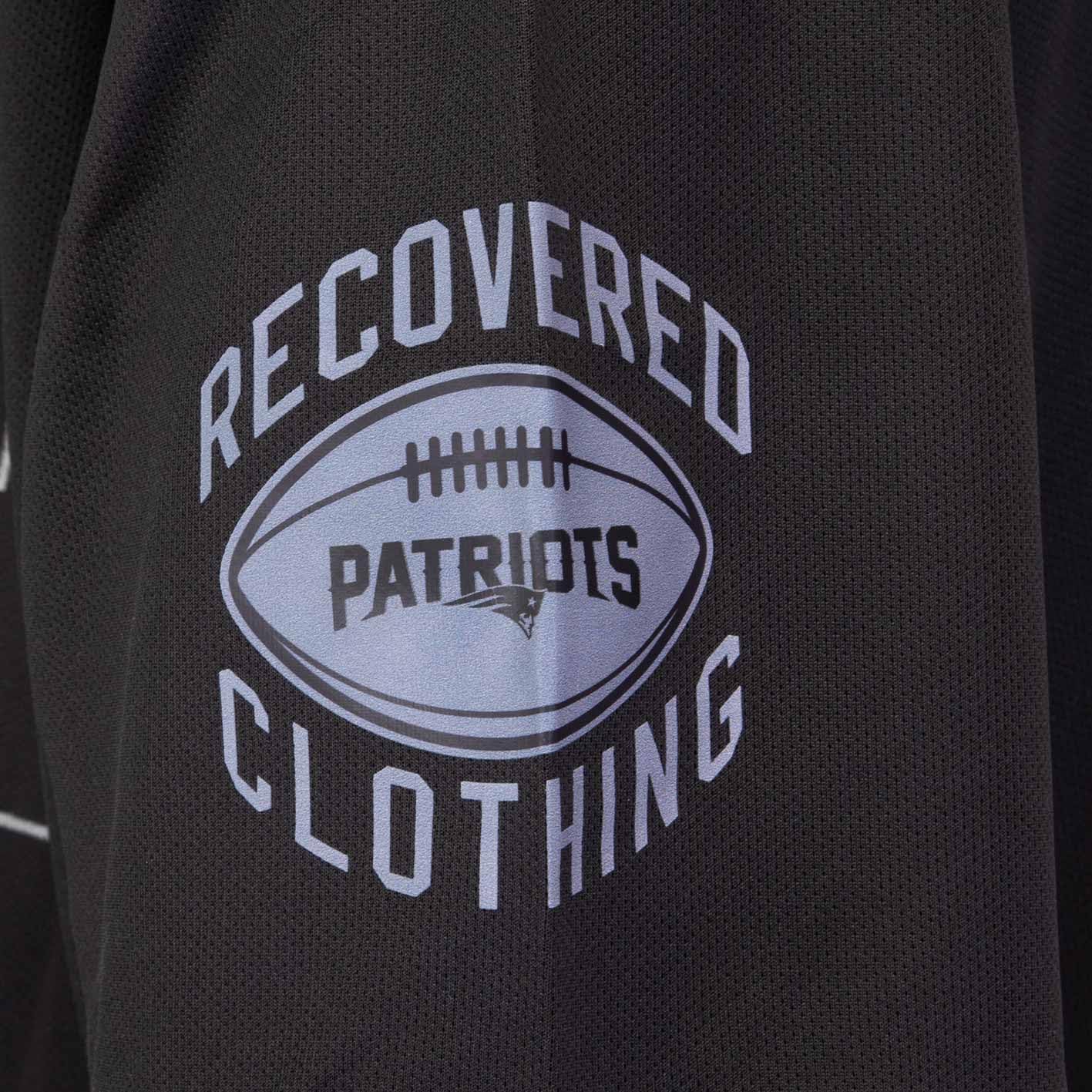 Recovered NFL Team Salute Black Military Oversized Mesh Limited Jersey Jersey