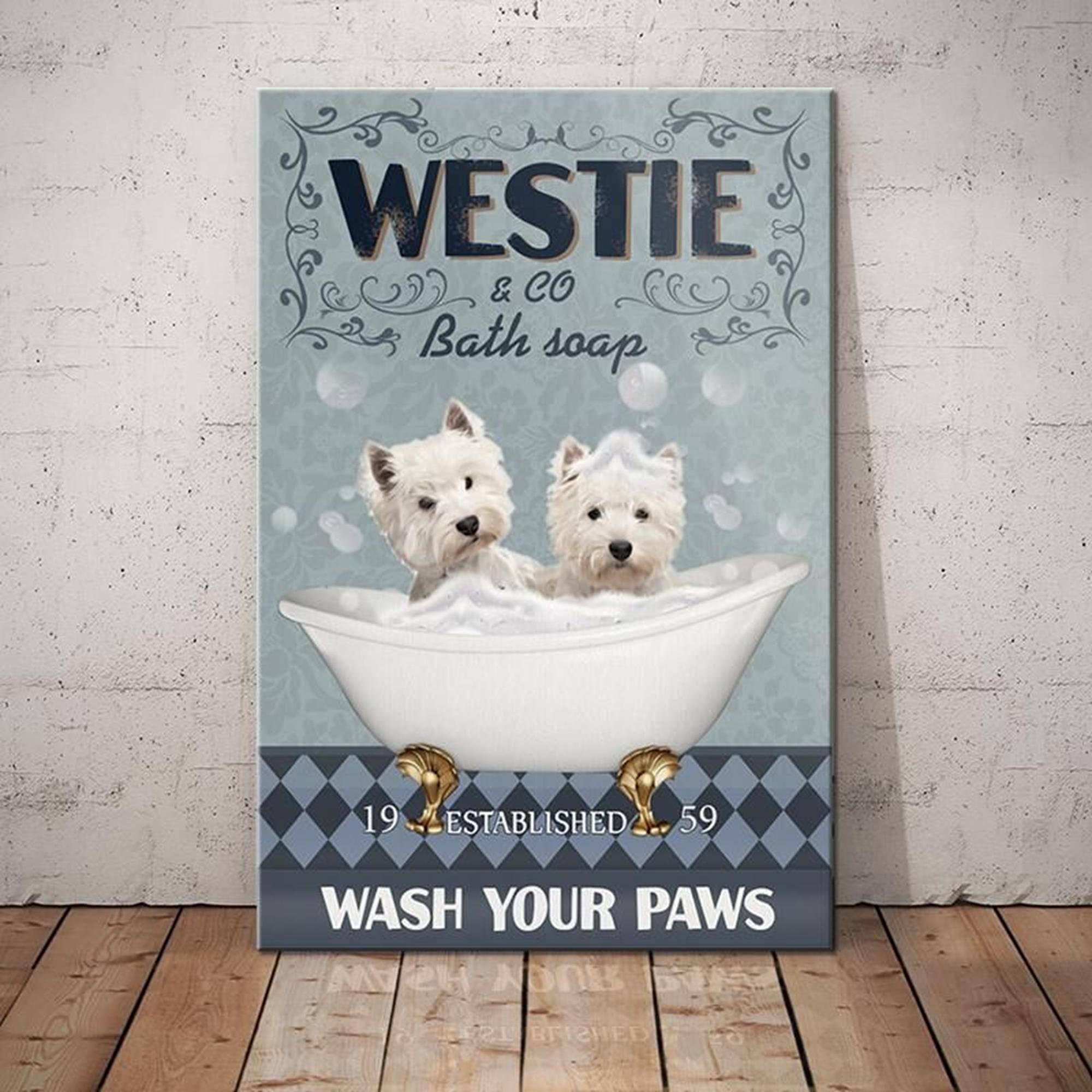 Bad Dog Cane Funny spiritoso 20 x 30 cm decorazione Targa in metallo 1475