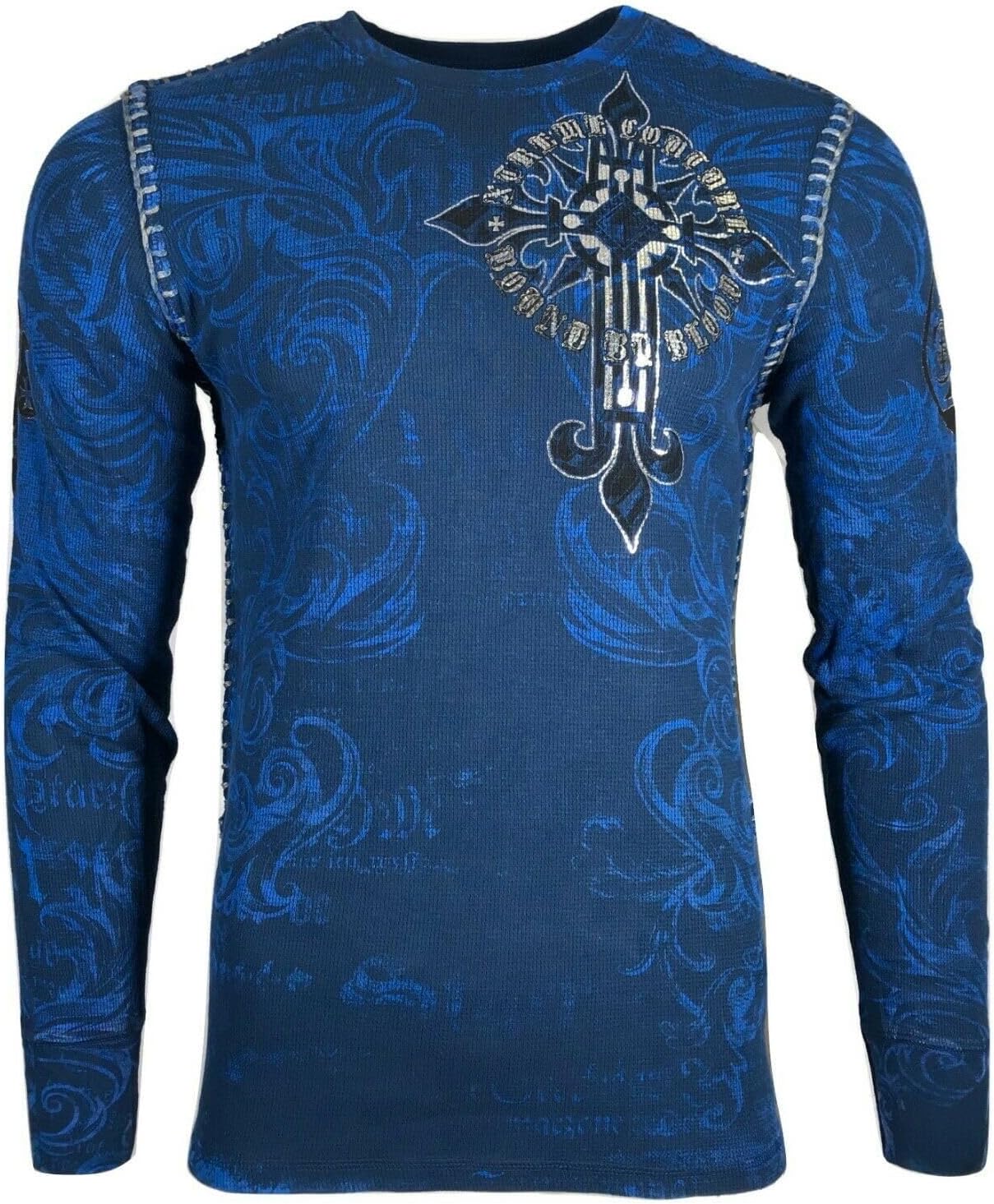 Xtreme Couture by Affliction Men's Thermal Shirt Hercules