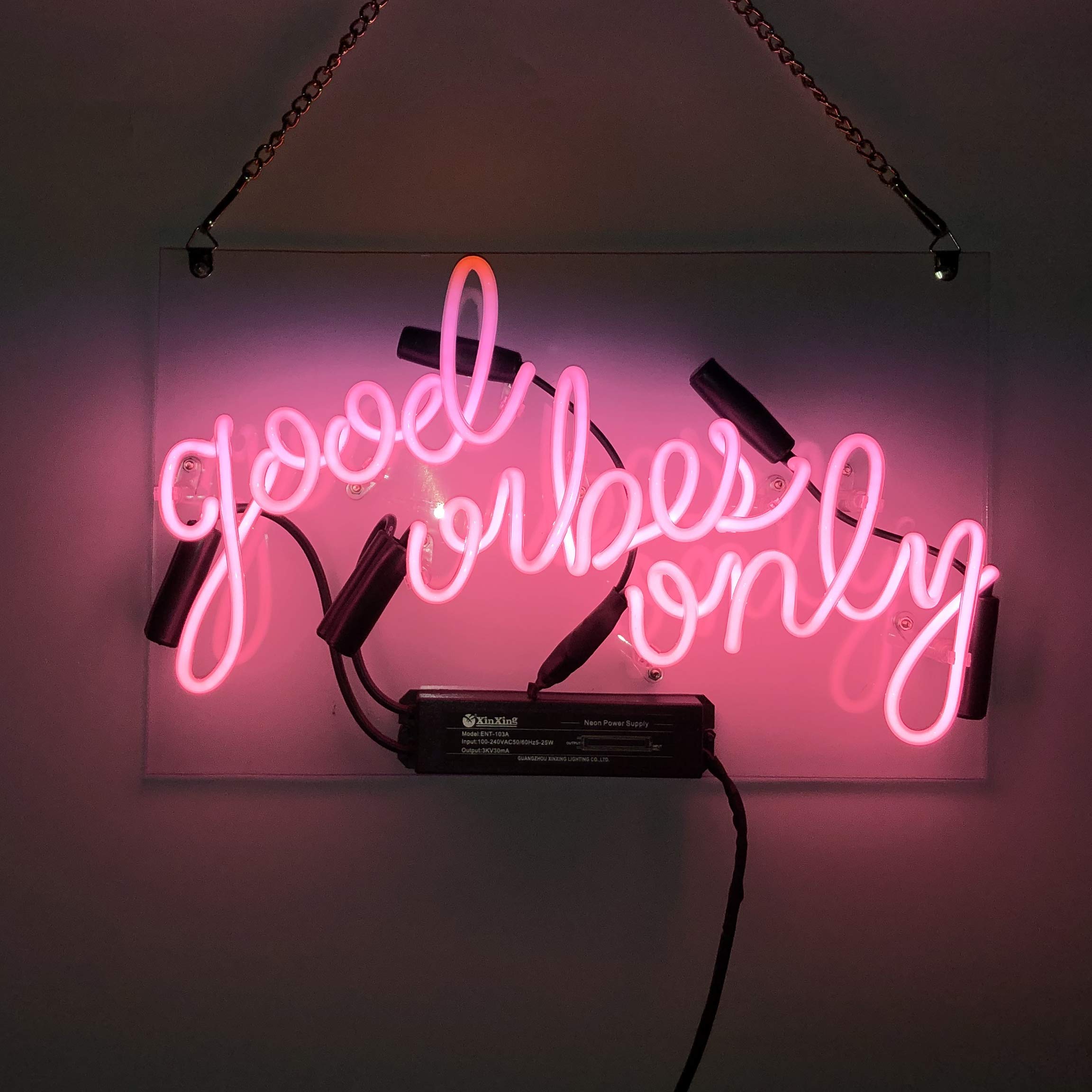 Amazon | [縁錦∞Enえんきki] good vibes only ネオンサイン