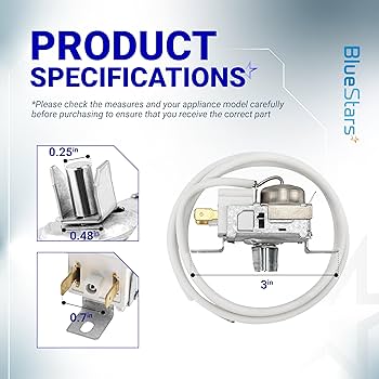 Amazon.com: UPGRADED BlueStars 2198202 Refrigerator Cold Control