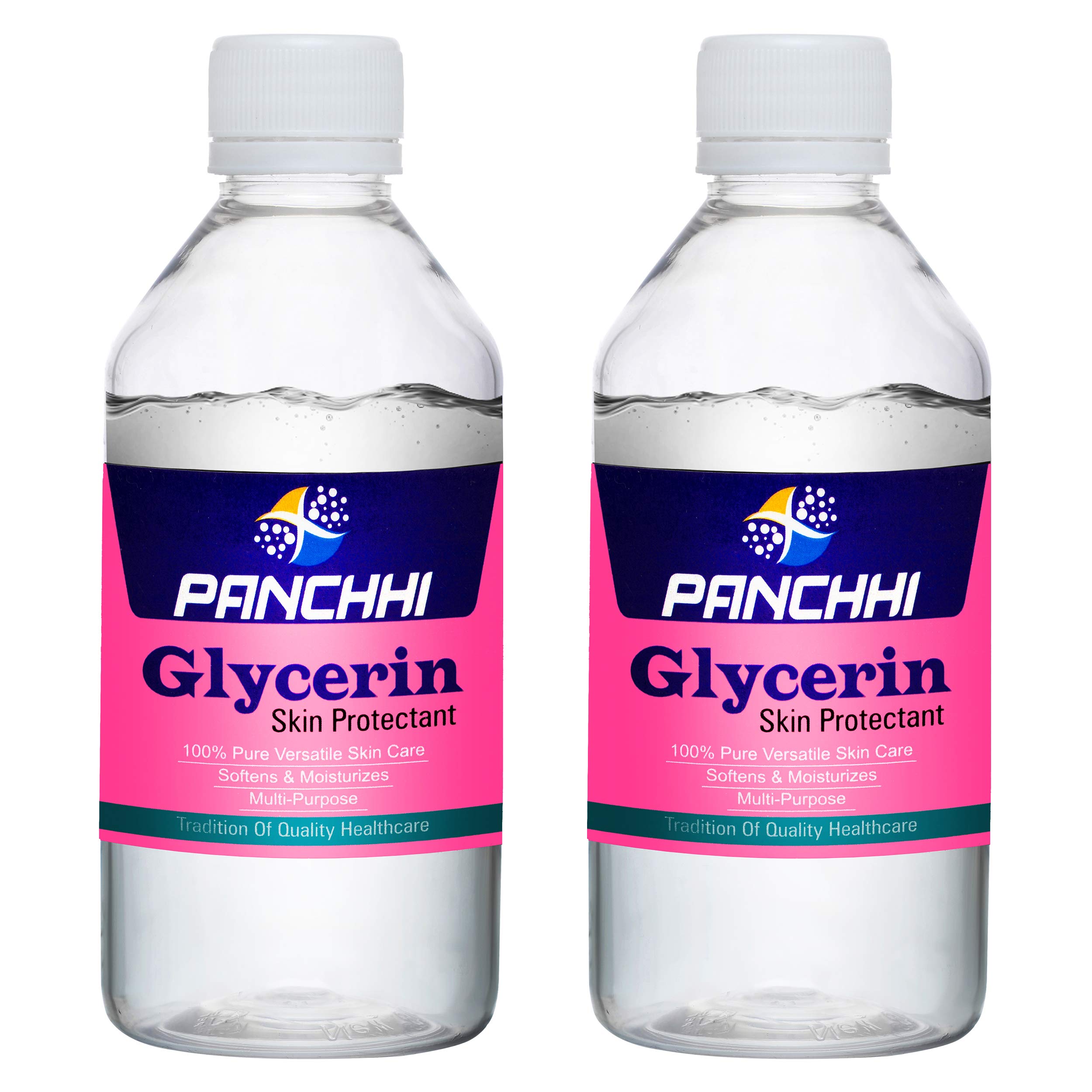 Panchhi® Glycerin 250Gm for Beauty & Skin Care - Pack of (2)