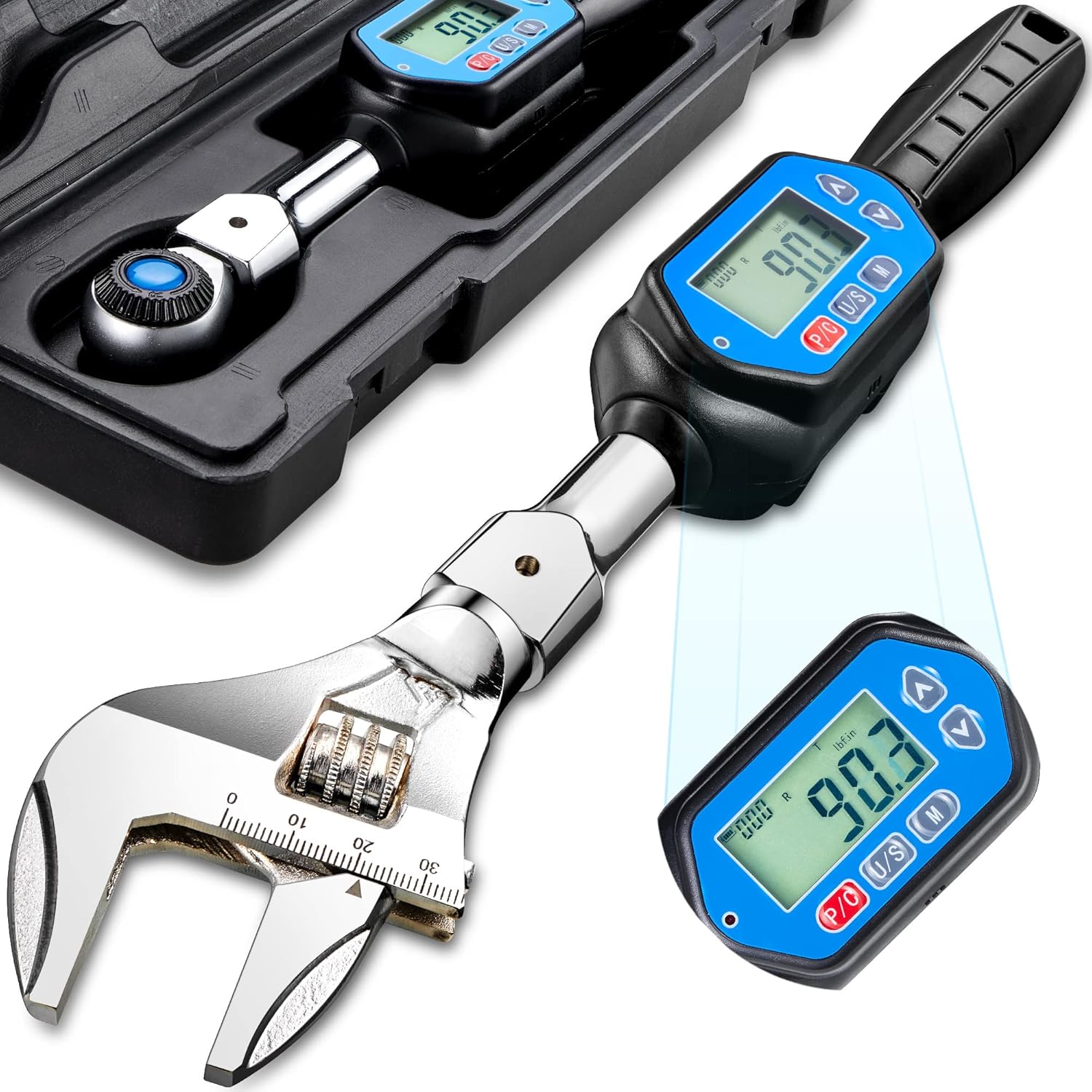 Digital Torque Wrench 3/8” Drive (14.7473.7ftlb./20100 N.m