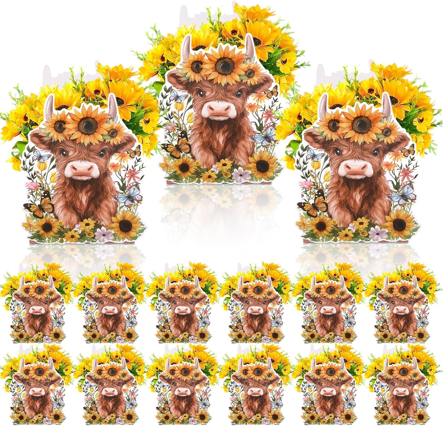 Kreatwow Bee Party Favors 12pcs Bee Flower Boxes Centerpieces Floral Bee Party Supply Bee Party Box Honey Bee Party Favor Honey Bee Table Decor Bee Day Themed Decorations For Bee Baby Shower Birthday