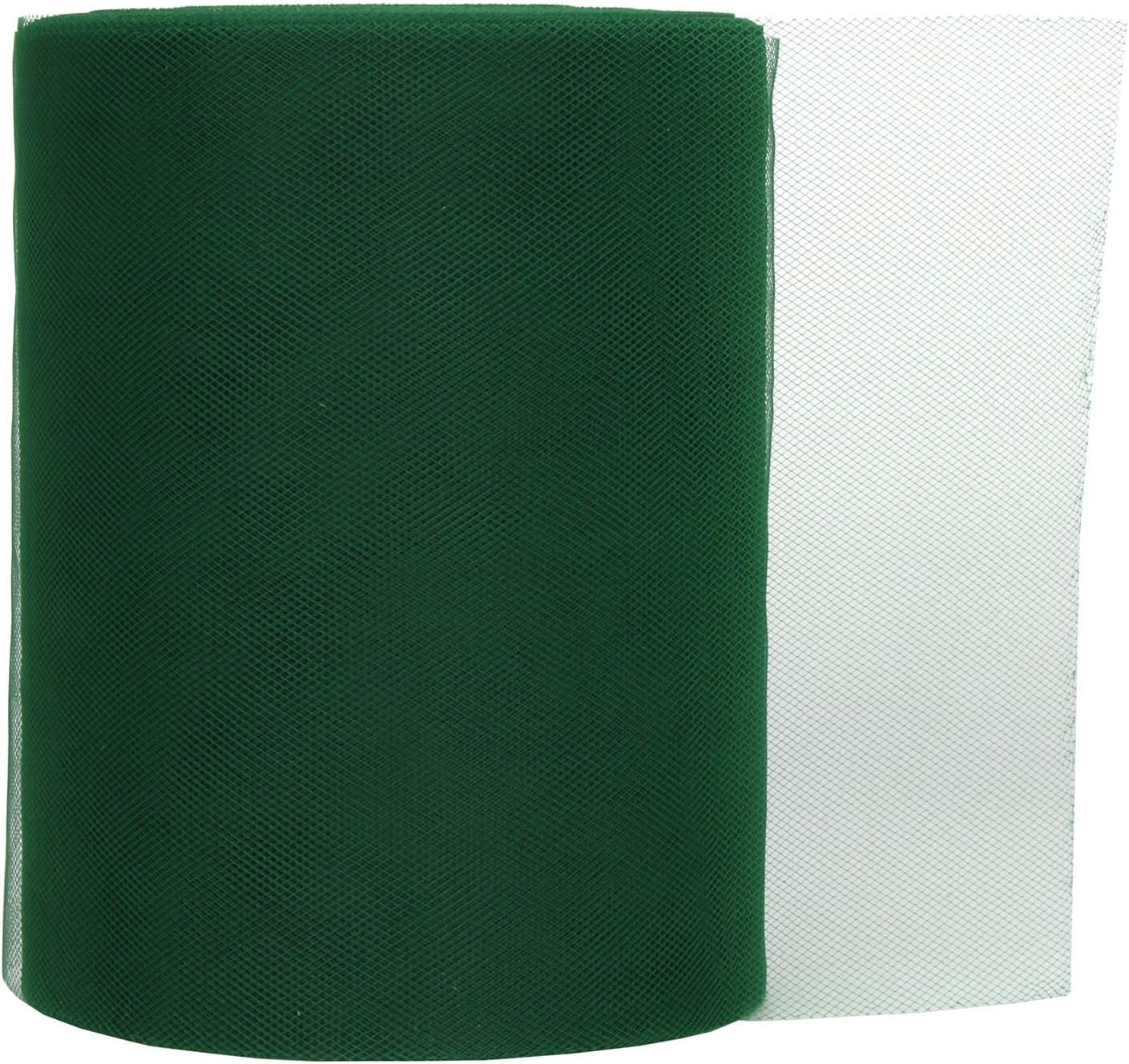 Dark Green Tulle Roll Spool 6 Inch x 100 Yards for Tulle Decoration