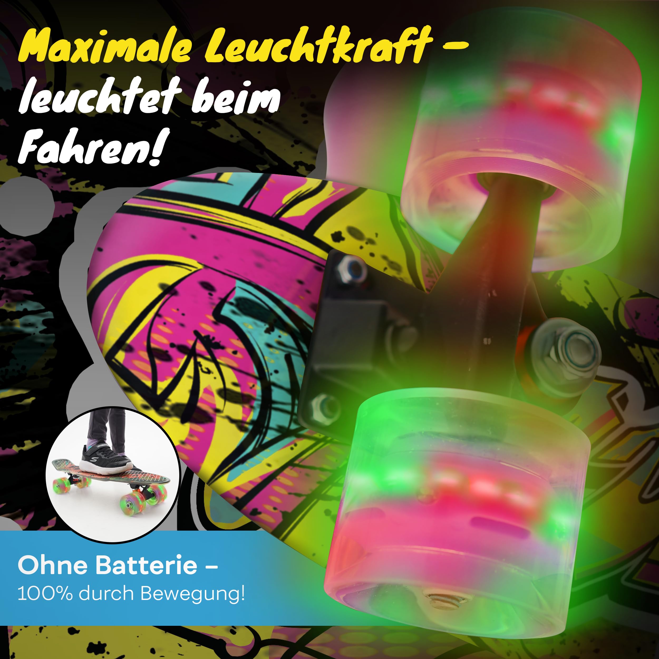 Skateboard: Qualität und Spaß auf der Straße – Dein Board für jeden Style und jedes Alter!