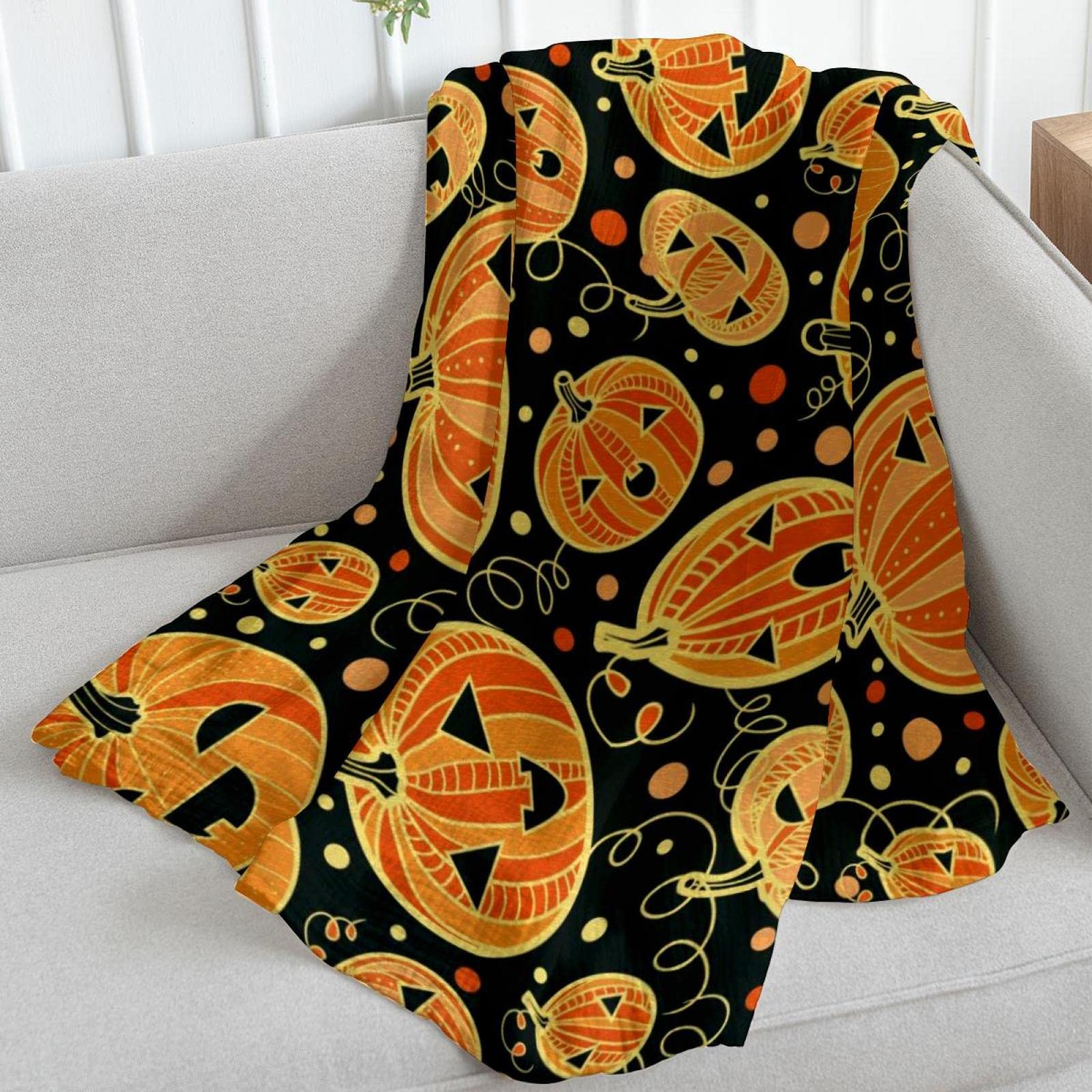 Touchat Fleece-Decke – Kuschelig & Herbstlich Im Buffalo-Check