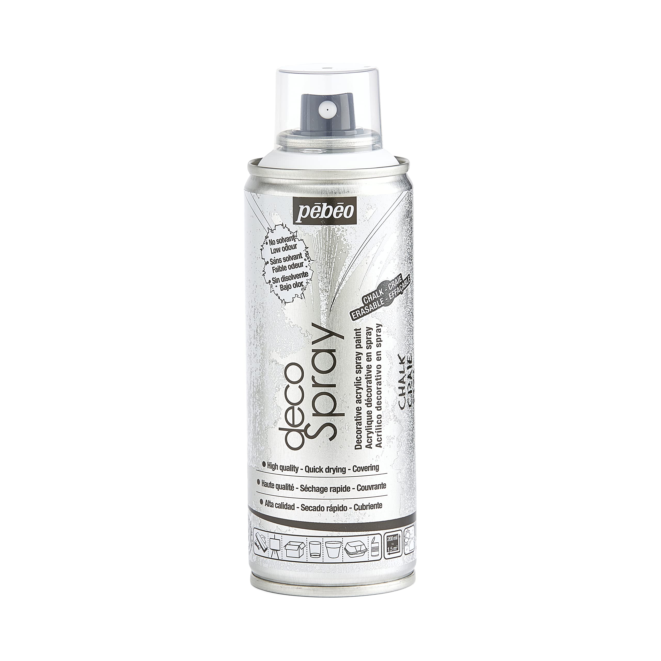 PEBEO 200ml Decospray, Acrylic, Chalk, 200 ml (Pack of 1)
