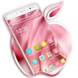 Pink Apple Bubble X Phone Theme