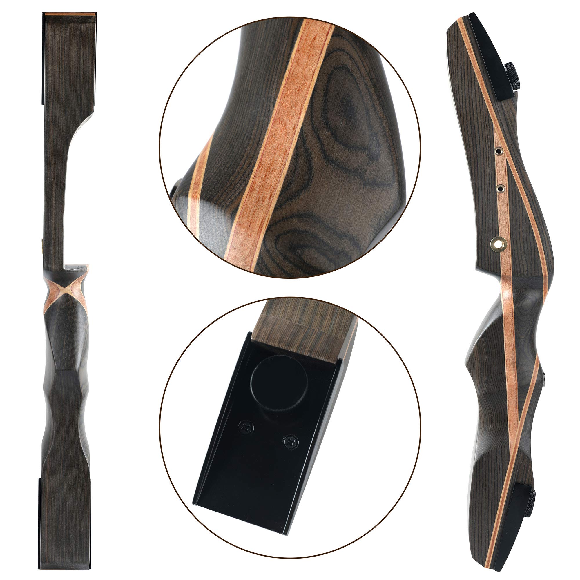 OEELINE Airobow Takedown Archery Recurve Bow 62" Hunting Bow Right and