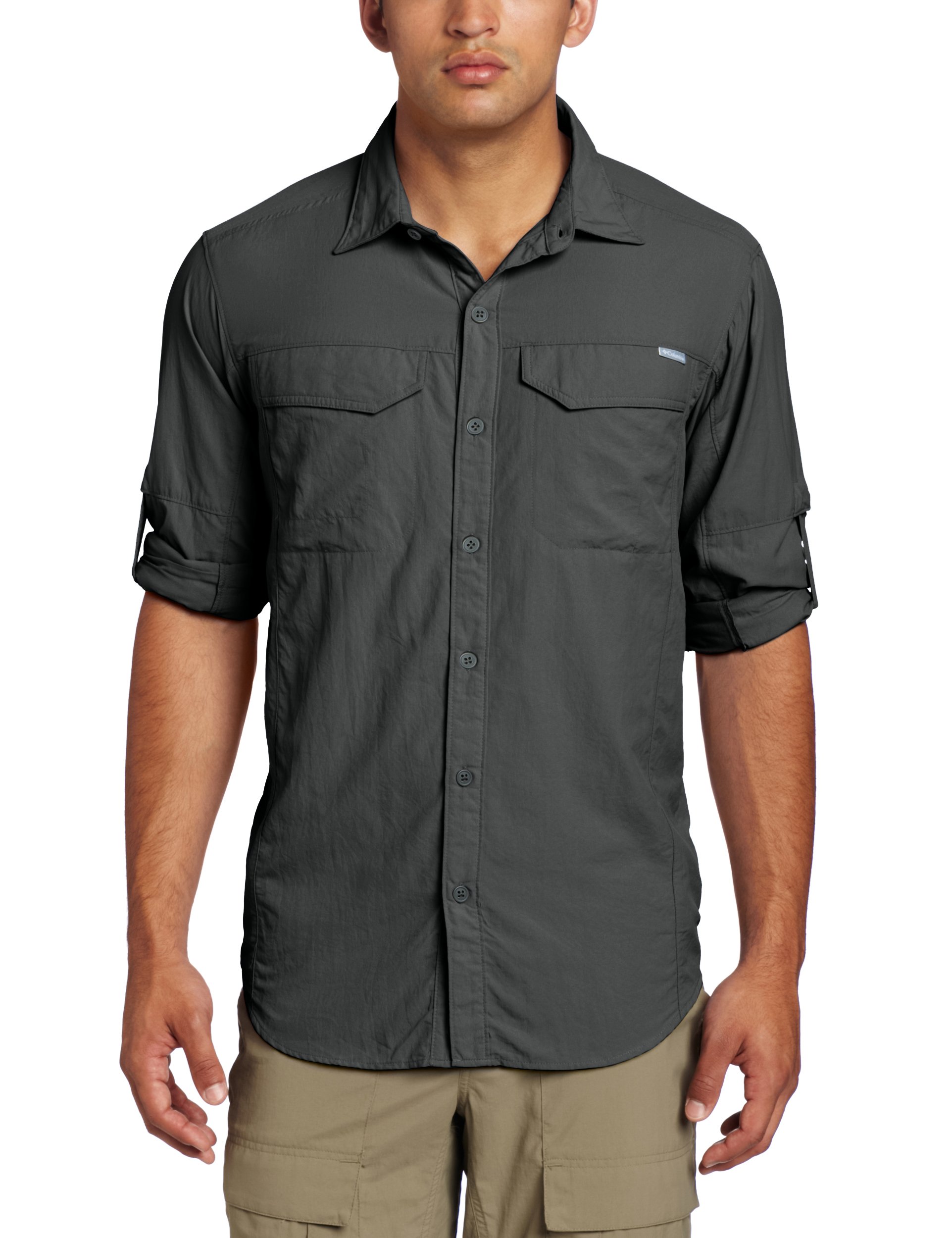 Columbia Men’s Silver Ridge Long-Sleeve Shirt, Moisture Wicking