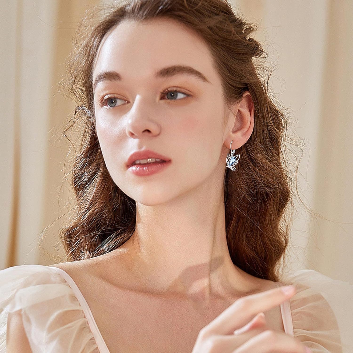 Butterfly Earrings for Women 925 Sterling Silver Butterfly Dangle Earrings Butterfly Jewelry for Girlfriendm - Image 5