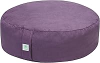 Gaiam Zafu Meditation Cushion with Organic Buckwheat Hulls - Ergonomic Yoga Pillow for Posture & Comfort