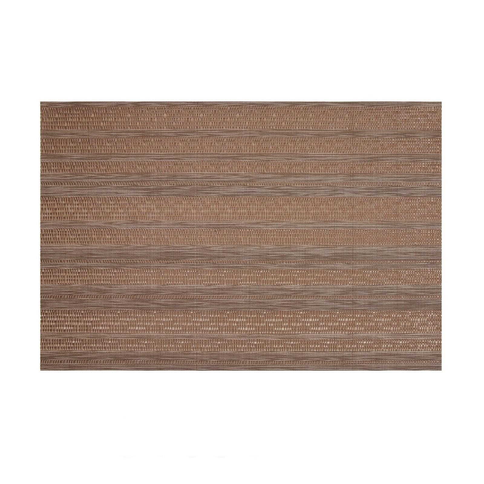 Sets de table rayés marron 45 x 30 cm pour embellir vos dîners en famille