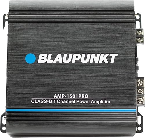 Miniatura 7 de Blaupunkt AMP-1501PRO Amplificador monobloque de 1500W - Diseño compacto, clase D, 2 ohmios estable