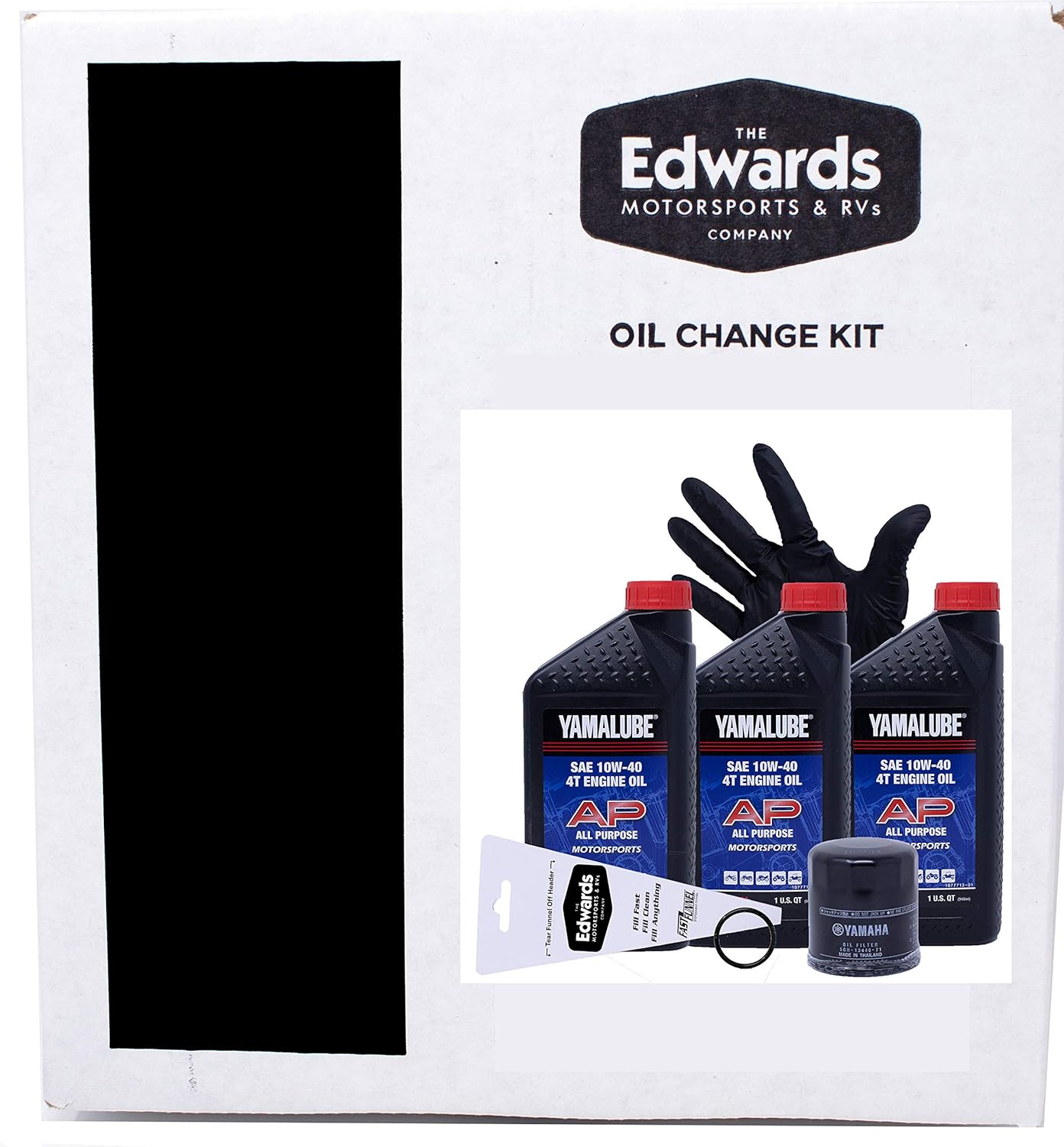 Edwards Oil Change Kit fits 2004-2006 Yamaha Kodiak 400 2WD/4WD/4x4/HUNTER