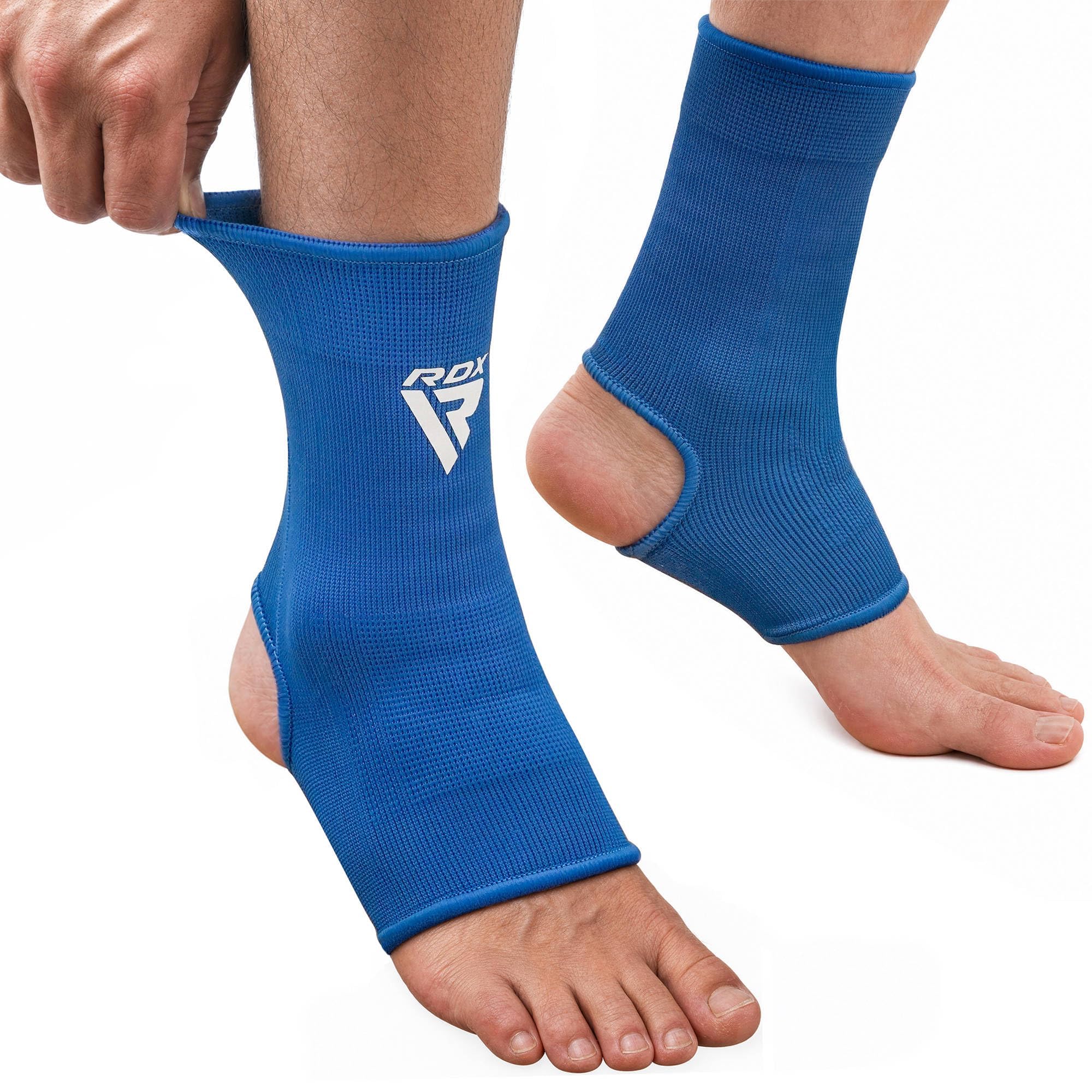 RDX Muay Thai Ankle Support Sleeve, Elasticated Non-Slip Compression Socks