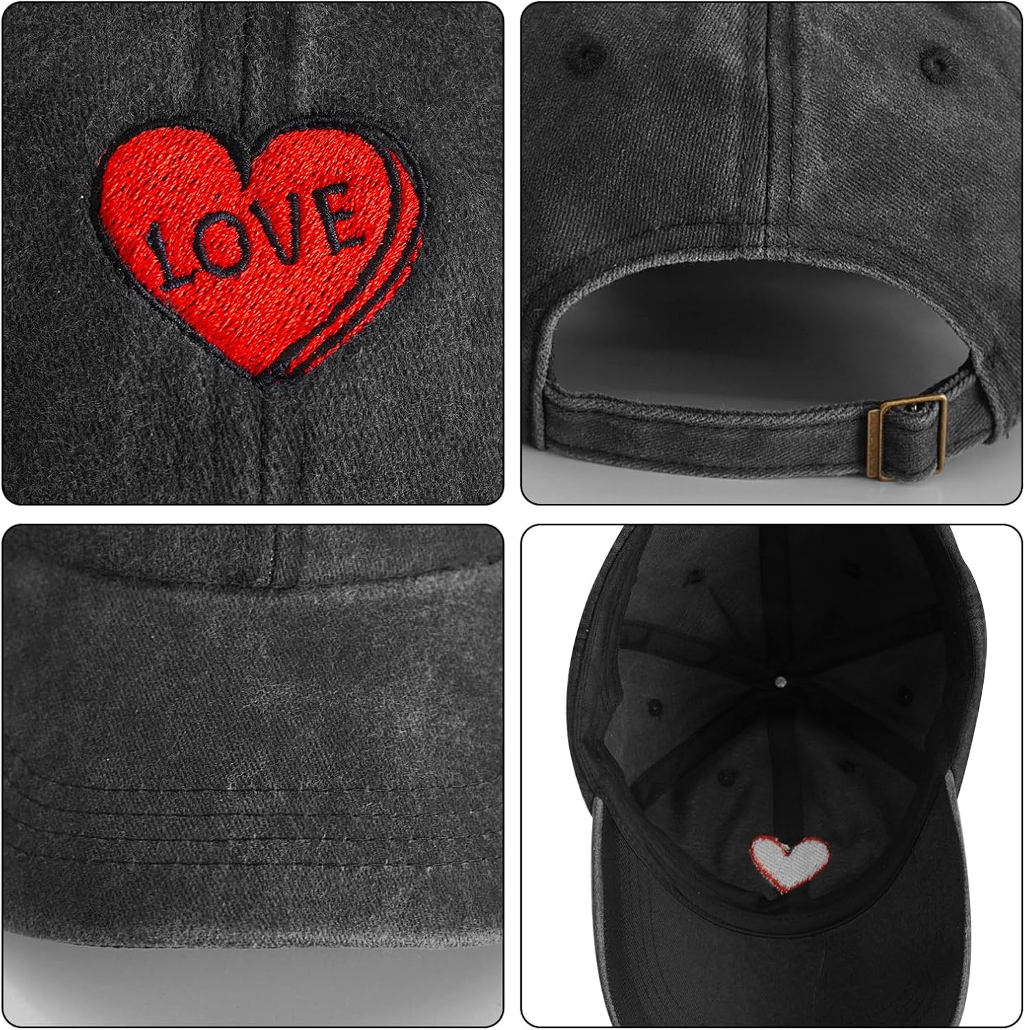 Adjustable Embroidered Baseball Hat Accessories for Women Men - Image 5