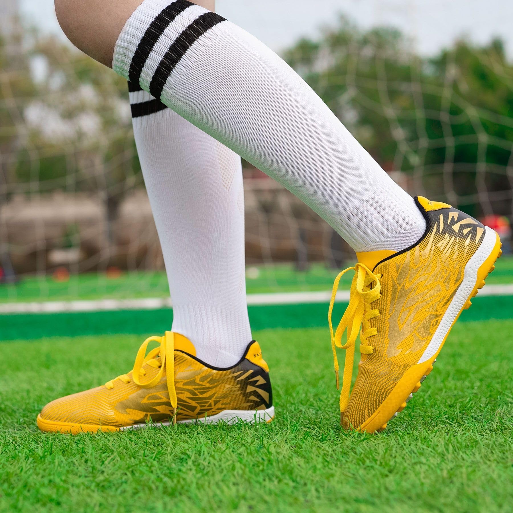Buty PiłKarskie Dla Dzieci FG/AG Korki Do PiłKi NożNej ChłOpcóW I Dziewczynek TF DziecięCe Buty Futsalowe AntypośLizgowe Lekkie